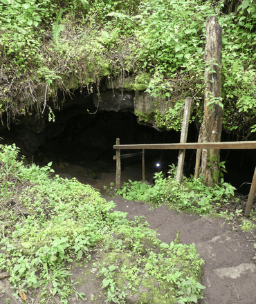 lava tunnel entrance